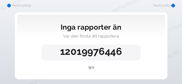 Nummerinformation för 12019976446