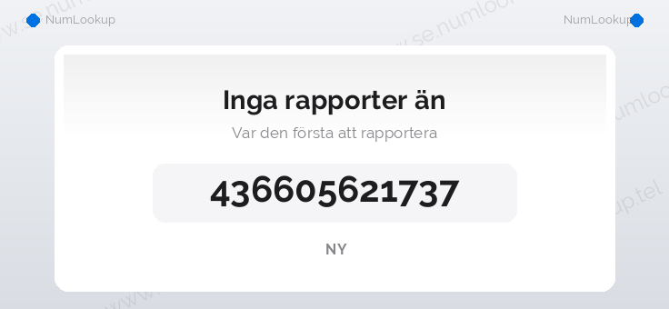 Nummerinformation för +436605621737